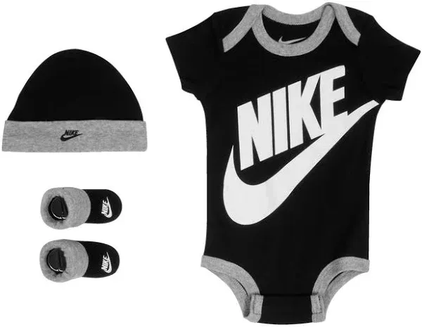 Nike Unisex Jordan New Born 3 Piece Set Blue/Gray Size 6-12 months