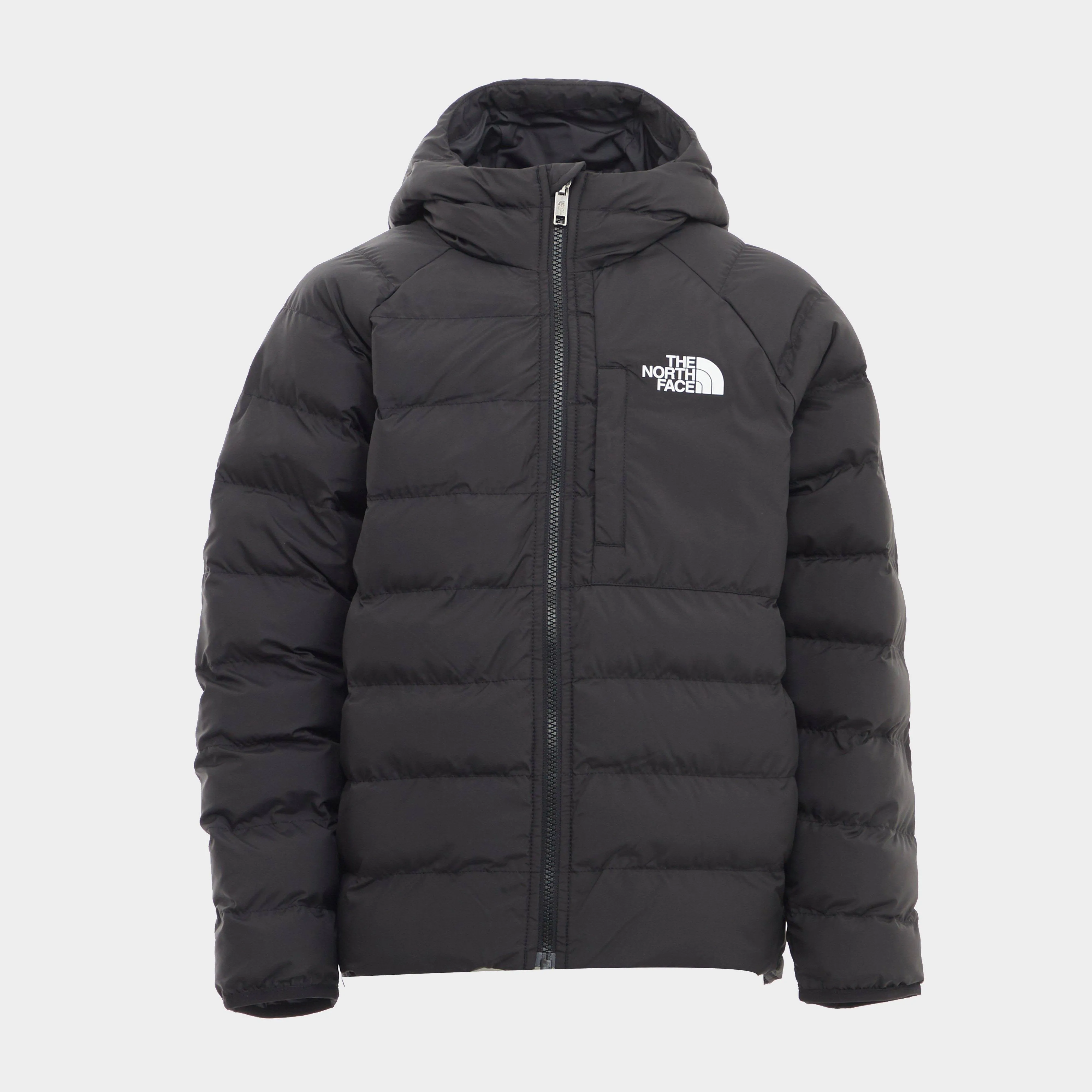 The North Face Reversible Perrito Hooded Jacket, Black, Boys, M