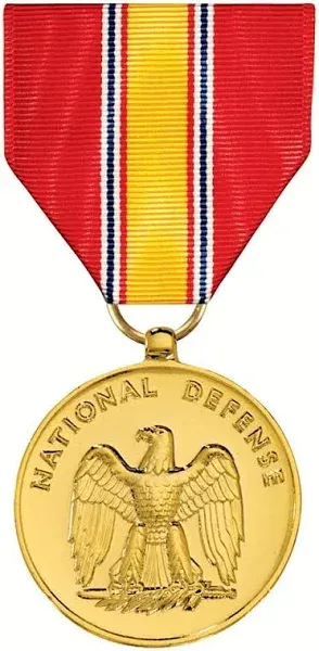 National Defense Service Anodized Miniature Medal