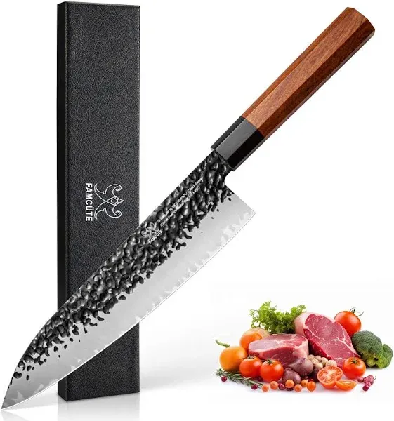 8 Inch Chef Knife 3 Layers Japanese 9cr18mov Clad Steel Professional Super Sharp Kitchen Knives - Buy Chef Knife High Quality,Chef Knife Set,3 Layers Japanese Chef Knife Product on Alibaba.com