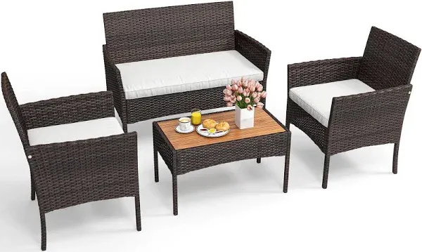 YITAHOME 4-Piece Outdoor Bistro Set