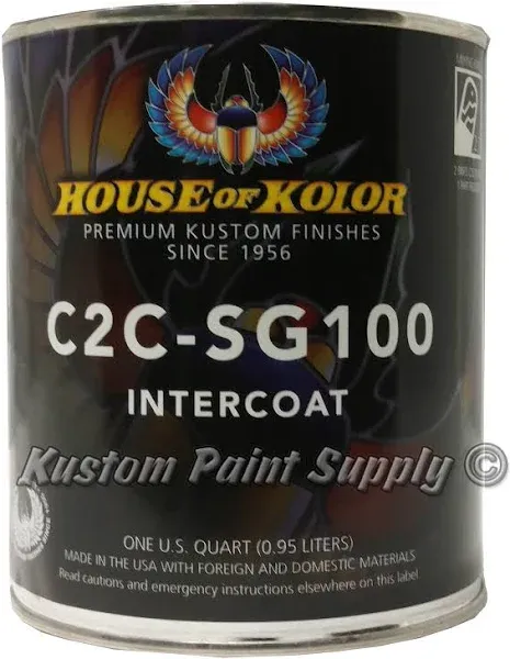 House of Kolor Intercoat Klear Midcoat Clearcoat Low VOC