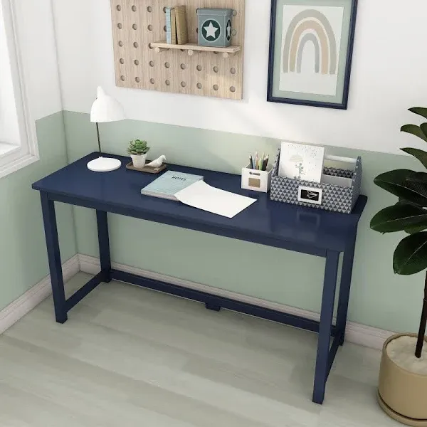 Max & Lily Solid Wood Desk