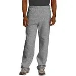 Jerzees NuBlend Open-Bottom Fleece Sweatpants - Oxford | XL