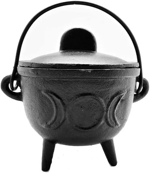 The Witches Sage Cast Iron Cauldron