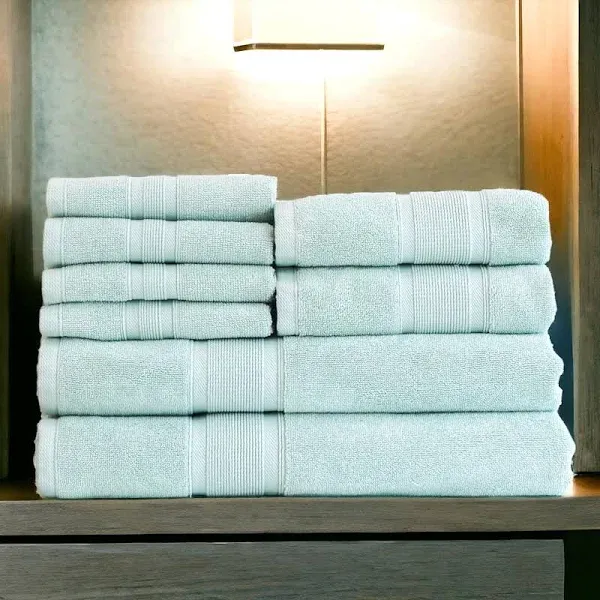 Premium Turkish Cotton Glacier (Aqua or Mint) Green Towels