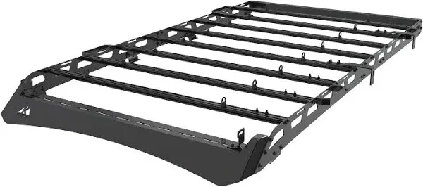 Black Roof Rack Cargo Storage Compatible with 2010-2024 4Runner (Full Size)