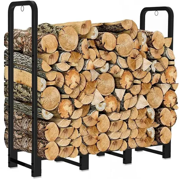 Artibear 4ft Heavy Duty Firewood Rack Stand