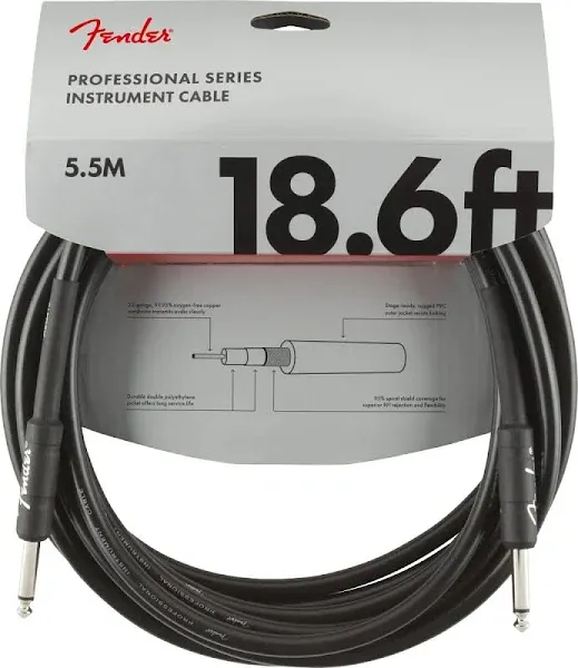 Fender Professional Series Instrument Cable