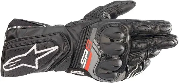 ALPINESTARS SP8 V3 Leather Motorcycle Glove Black AS355832100105<wbr/>8 Size MEDIUM