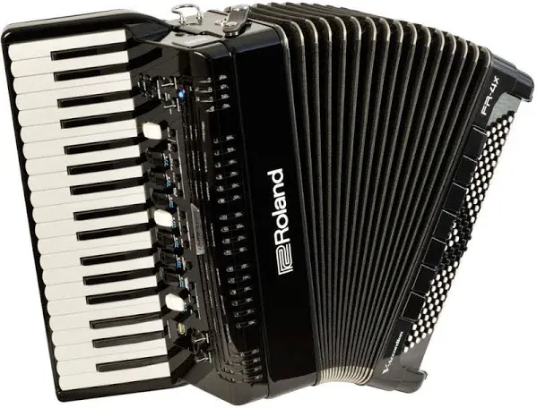 Roland FR-4x V-Accordion, 120 Bass, Black