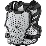 Troy Lee Designs Rockfight Chest Protector - White Youth