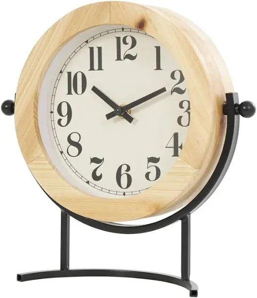 Deco 79 Decorative Tabletop Clock