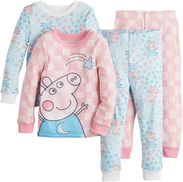 Peppa Pig 4-Piece Pajama Set