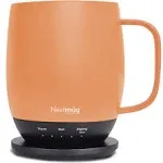 Nextmug Temperature-Controlled Self-Heating 14-oz Mug,Peach