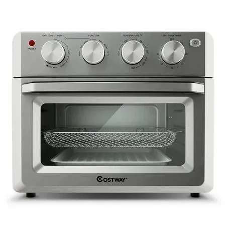 Sugift 19 qt Dehydrate Convection Air Fryer Toaster Oven