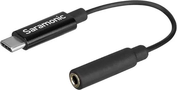 Saramonic SR-C2007 3.5mm TRS Female to USB Type-C Adapter Cable for Osmo Action (2.4")