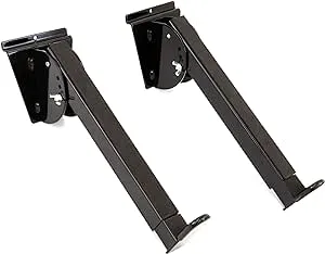 Victory Keyboard Arms Heavy-duty Steel Slatwall Keyboard Arms (Pair), Telescoping Arms From 12" to 18" and Downward Angle is Adjustable to 15°, 30°, and 45° | Reverb