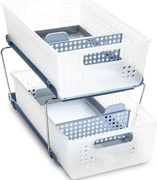 Madesmart 2-Tier Organizer with Dividers