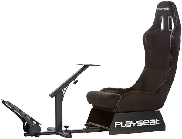 Playseat Evolution Alcantara Racing Video Game Chair, Black