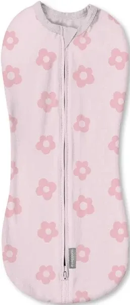 SwaddleMe by Ingenuity Pod, 0-2 Months, 2-Pack - Flower Confetti