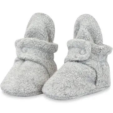 Zutano Unisex Fleece Baby Booties, Warm Infant Slippers, Lost Sock Solution