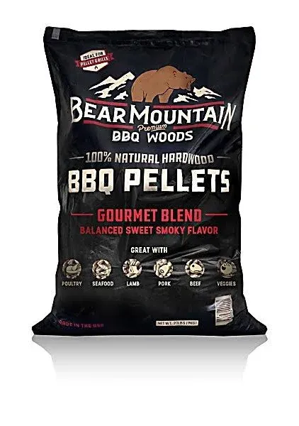 Bear Mountain BBQ Premium All Natural Hardwood Mesquite Smoker Pellets (2 Pack)