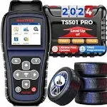 Autel MaxiTPMS TS501 TPMS Relearn Tool 2021 Newest, Activate/Relearn All Brand Sensors & Program MX-Sersors (315/433Mhz), Key Fo