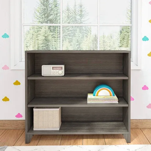 Max & Lily Classic 3-Shelf Bookcase