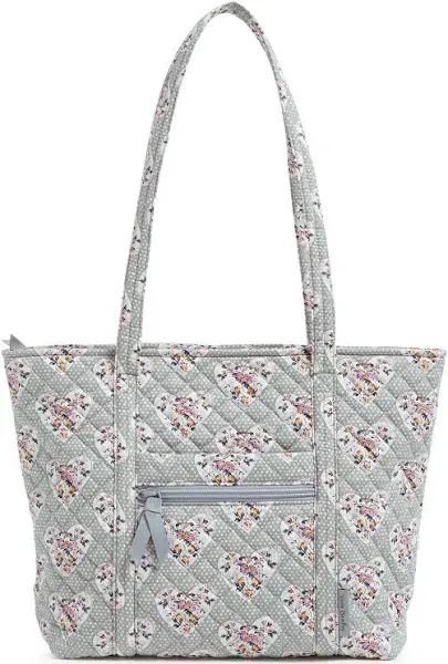 Vera Bradley Small Vera Tote Mon Amour Gray New with tags