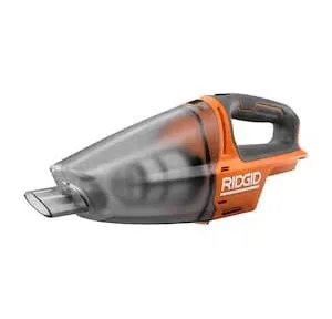 RIDGID 18V Cordless Hand Vacuum Kit with 2.0 Ah Battery and Charger