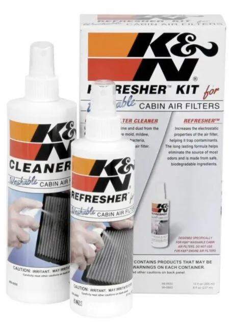 K&amp;N 99-6000 Cabin Filter Cleaning Care Refresher Kit