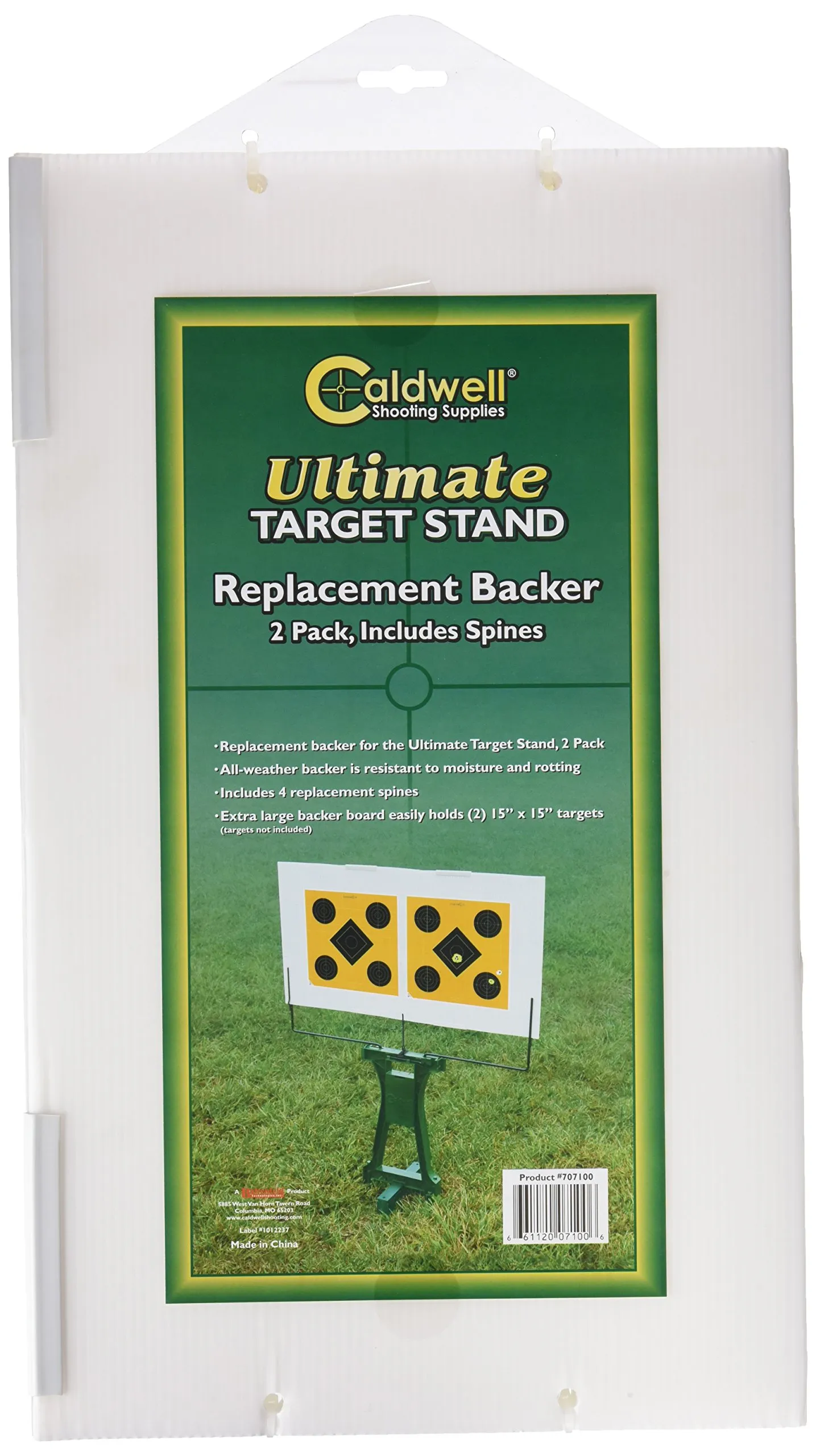 Caldwell Replacement Backers for the Ultimate Target Stand, 2-pack