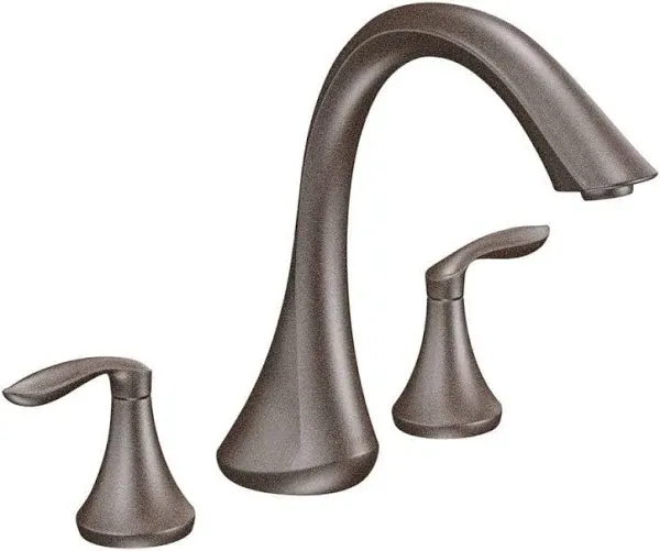 MOEN T943 2-Handle Deck Mount Roman Tub Faucet Trim Kit in Chrome.MSRP $348.95