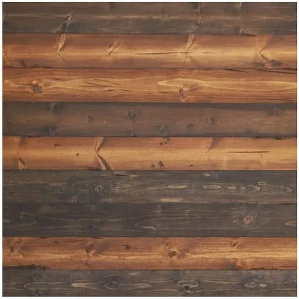 Timeline Weathered Barn Wood Boards 3.95&#039;The &#034;Mix&#034; Brown Panels Paintable 6-Pack