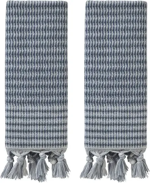 SKL Home Longborough 2 Pc. Hand Towel, Denim Blue