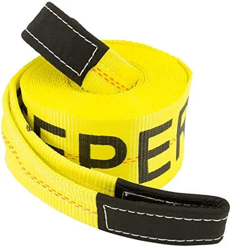 KEEPER 02942 30ft x  4in x 20,000 lbs. Vehicle Recovery Strap W/Protective Loops