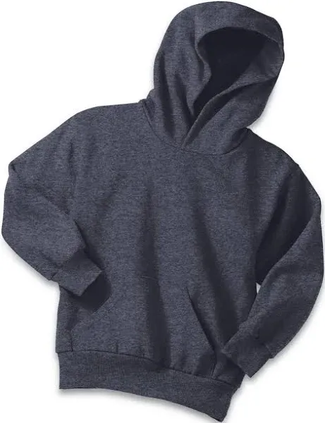 Port & Company Youth Core Fleece Pullover Hooded Sweatshirt Boy's