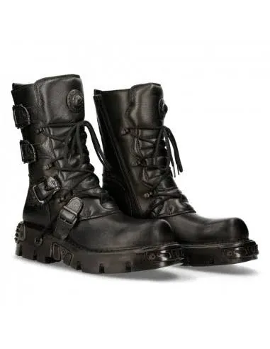 New Rock Boot black reactor m-391-s18