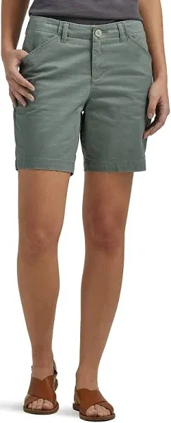 Lee Women&#039;s Legendary 7&quot; Chino Walkshorts - Fort Green - 18