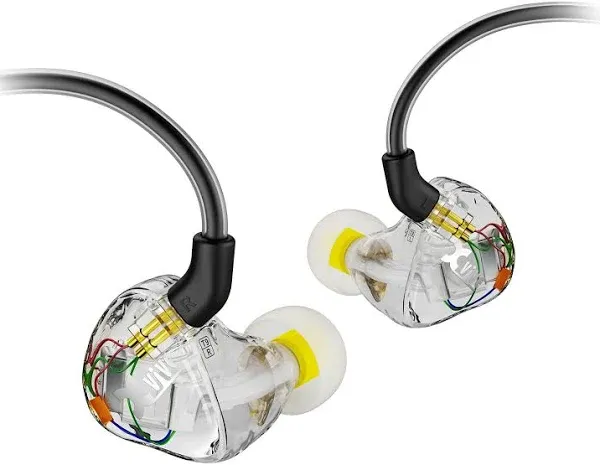 Xvive X Vibe T9 in-Ear Monitors in-Ear Monitors XV-T9 with Dual Balanced Armature Drivers