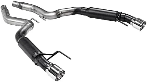 Flowmaster Axle-Back Exhaust Kit Outlaw Stainless Steel Mustang V6 2015-2017/ Without Active Exhaust EcoBoost 2015-2023