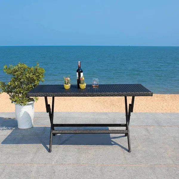 Safavieh Akita Folding Table - Black