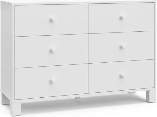 California 6 Drawer Dresser Storkcraft Color: Olive/Driftwood