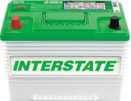 Interstate Batteries Automotive Battery 12V 63ah (Group 34) 800Cca SLI Pure Lead AGM Automobile Replacement Battery for Cars, SUVs, Sedans, Trucks, V