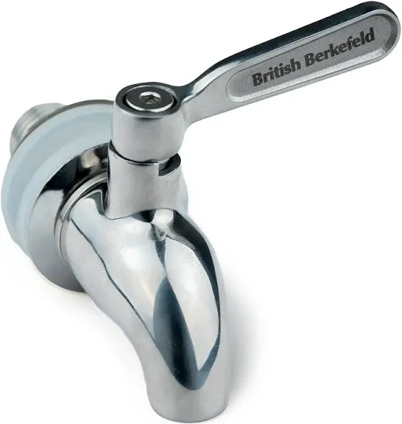 Doulton Stainless Steel Spigot Tap for Gravity Drinking Water Filter Housing, Fits British Berkefeld and All Gravity Filter Systems