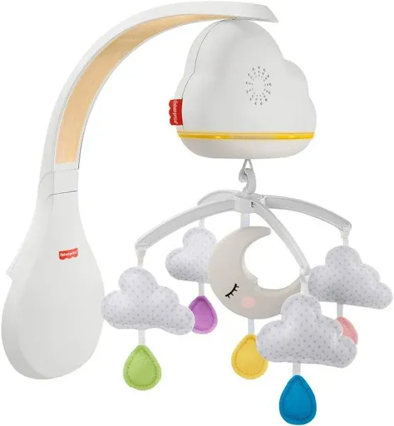 Fisher-Price Calming Clouds Mobile &amp; Soother Infant to Toddler Sound Machine