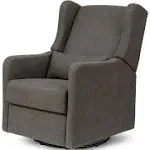 Carter's by DaVinci Arlo Recliner and Swivel Glider Performance Charcoal Linen