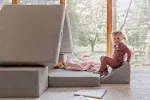 The Figgy Waterproof Play Couch Moonbeam