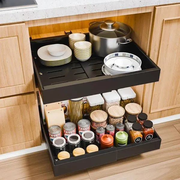 Jgeuyer Pull Out Cabinet Organizer